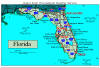 Click to enlarge.  State map of:  FLORIDA.