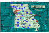 Click to enlarge.  State map of:  MISSOURI.